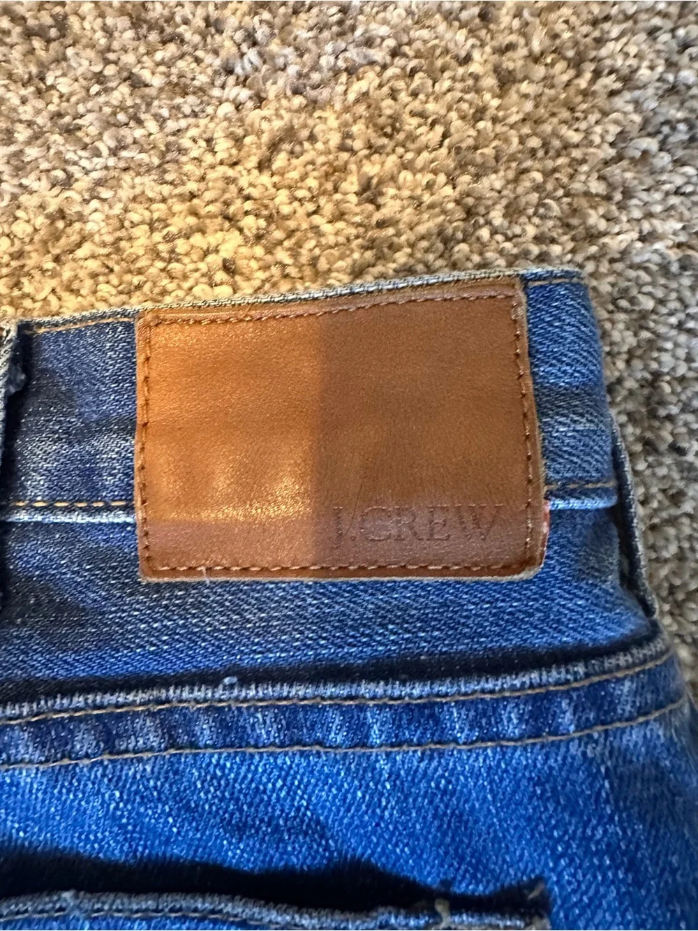 J. Crew Men's Straight-Leg Denim Jeans in Blue Wash